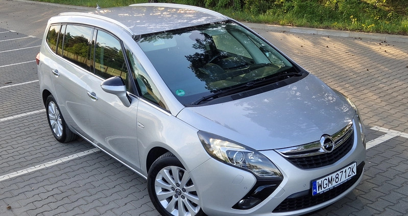 Opel Zafira cena 36900 przebieg: 189000, rok produkcji 2012 z Żyrardów małe 704